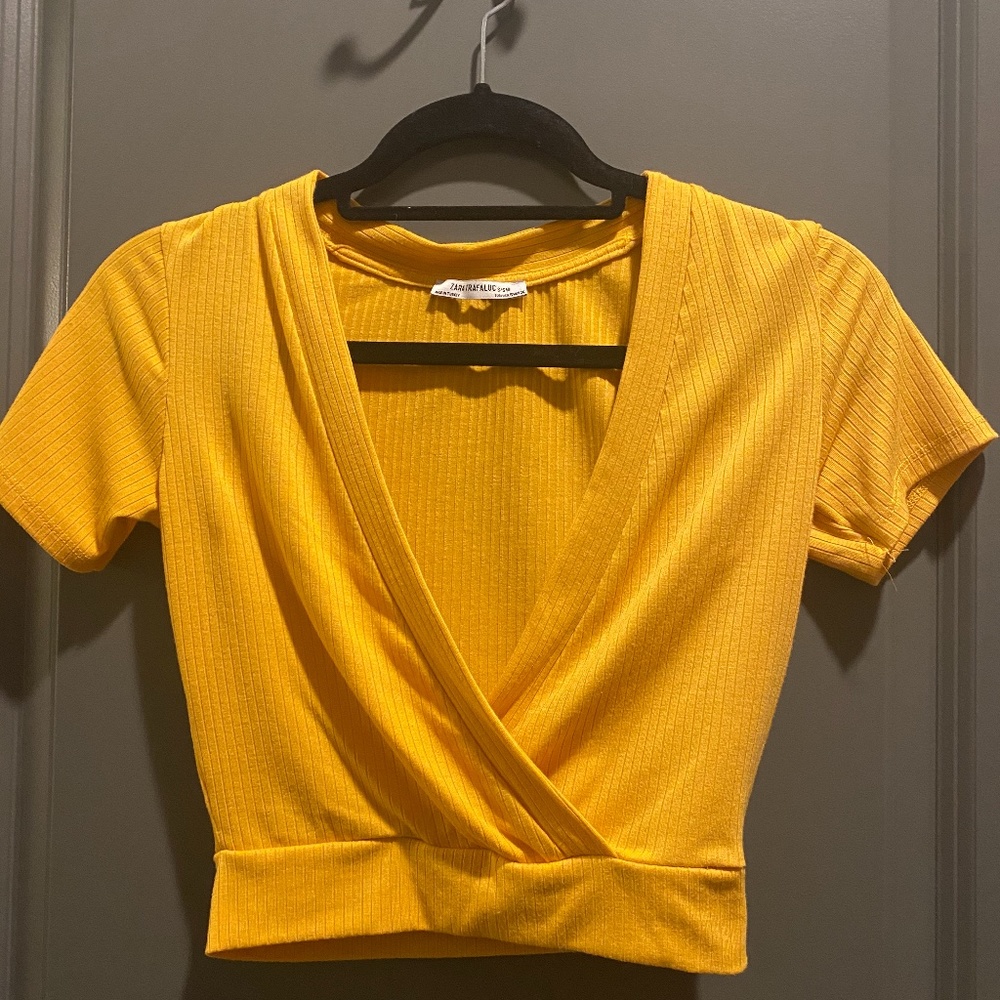 Zara Cross Crop Top